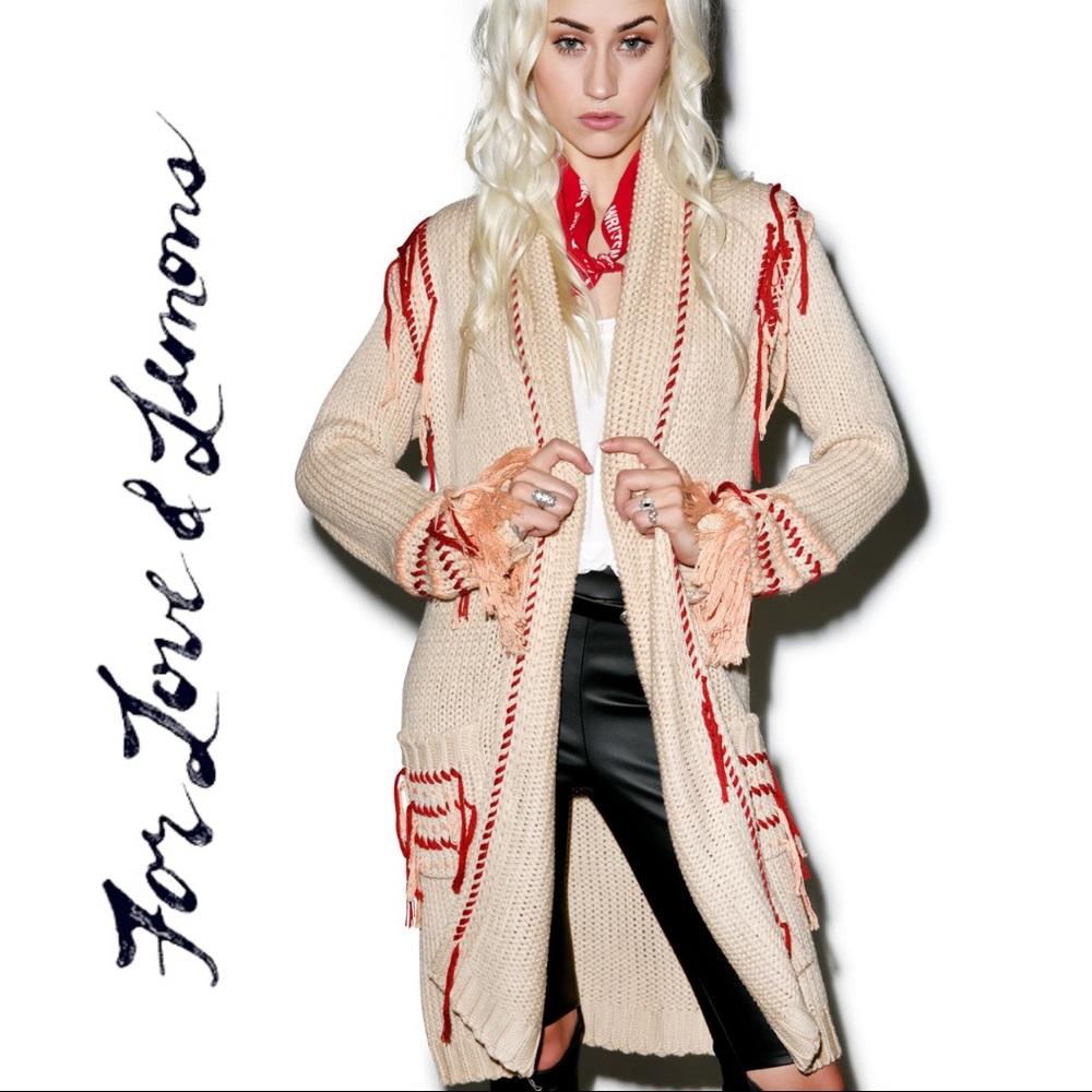 NWT FL&L Denver Knit Cardigan Size Small